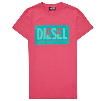 Diesel  Tričká s krátkym rukávom TMILEY  Ružová