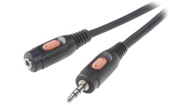 SpeaKa Professional SP-7869784 jack audio predlžovací kábel [1x jack zástrčka 3,5 mm - 1x jack zásuvka 3,5 mm] 5.00 m či