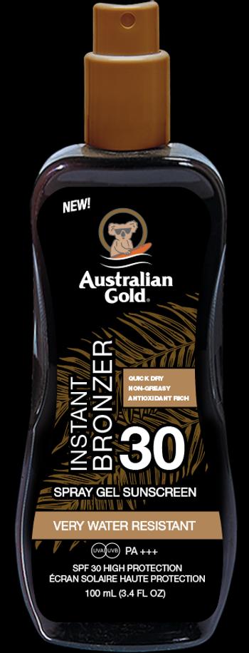Australian Gold SPF 30 Spray Gel + Bronzer 100 ml