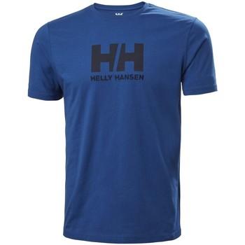 Helly Hansen  Tričká s krátkym rukávom HH Logo  Modrá