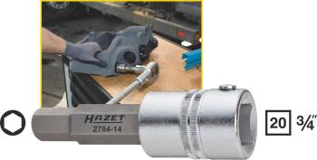 Hazet  2784-14 inbus vložka zástrčného kľúča pre strmeň brzdy 14 mm     3/4" (20 mm)