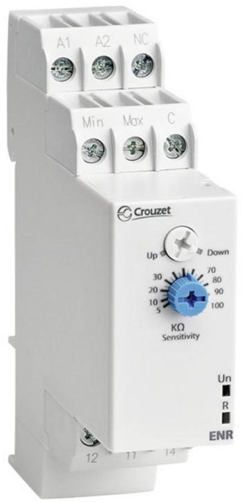 Crouzet kontrolné relé 24 V/DC, 24 V/AC, 240 V/DC, 240 V/AC 1 prepínací 1 ks ENR kontrola naplnenia
