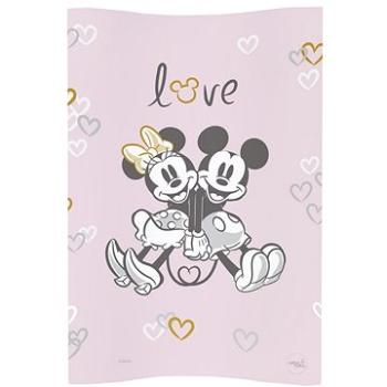 CEBA BABY prebaľovacia podložka mäkká Cosy 50 × 70 cm, Disney Minnie & Mickey Pink (5907672336756)