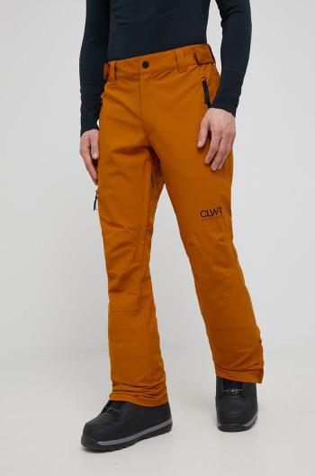 Nohavice Colourwear pánske, oranžová farba