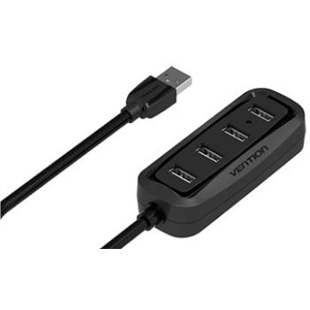 Vention USB HUB 2.0 4-ports 1 m Black (VAS-J43-B100)