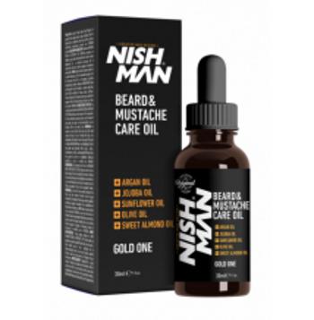 Nishman Beard & Mustache olej na fúzy 30 ml