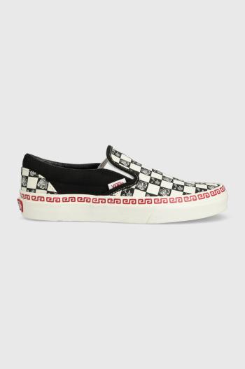 Tenisky Vans Year of The Rabbit Classic Slip-On dámske, čierna farba, VN0A5JLXBMA1