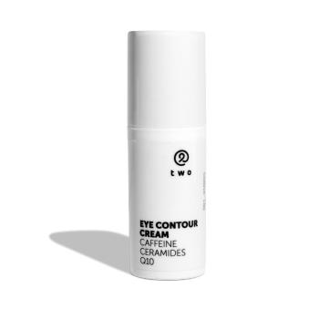 Two cosmetics EYE CONTOUR CREAM CAFFEINE CERAMIDES Q10