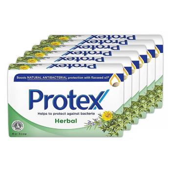 PROTEX Herbal Tuhé mydlo s prirodzenou antibakteriálnou ochranou 6 x 90 g