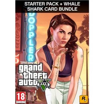 Grand Theft Auto V (GTA 5)+ Criminal Enterprise Starter Pack + Whale Shark Card (PC) DIGITAL (406464)