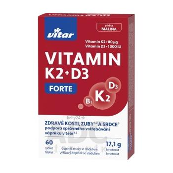 VITAR VITAMIN K2 + D3 FORTE