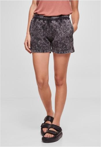 Urban Classics Ladies Towel Washed Sweat Shorts black - M