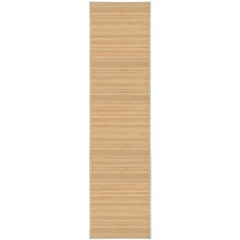 Bambusový koberec 80 × 300 cm prírodný (247199)