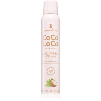 Lee Stafford CoCo LoCo Agave luxusná objemová pena pre jemné vlasy bez objemu 200 ml