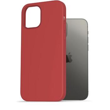 AlzaGuard Magnetic Silicon Case pre iPhone 12 / 12 Pro červené (AGD-PCMS002R)