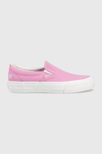 Tenisky Vans Slip-On VR3 dámske, fialová farba, VN0007NCBLH1