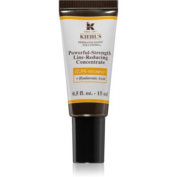 Kiehl's Dermatologist Solutions Powerful-Strength Line-Reducing Concentrate sérum proti vráskam pre všetky typy pleti vrátane citlivej 15 ml