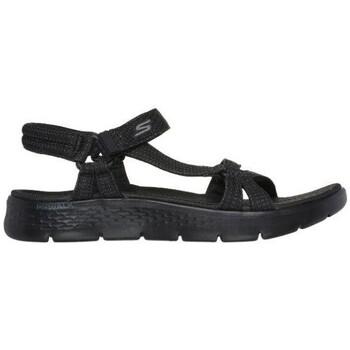 Skechers  141451 GO WALK FLEX SANDAL  Sandále Čierna