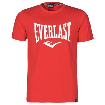 Everlast  Tričká s krátkym rukávom EVL- BASIC TEE-RUSSEL  Červená