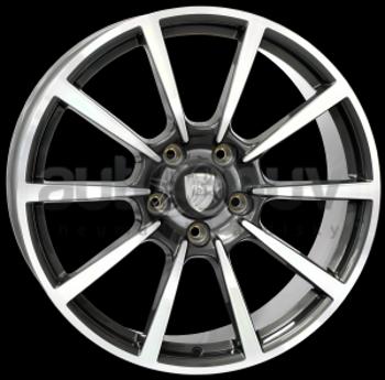 WSP Italy PORSCHE W1055 LEGEND 10.00x20 5x130.00 ET45 ANTHRACITE POLISHED