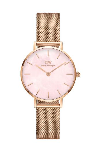 Hodinky Daniel Wellington Petite 28 dámske, ružová farba