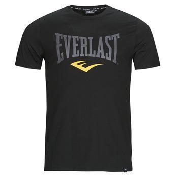 Everlast  Tričká s krátkym rukávom RUSSSELL  BASIC TEE  Čierna