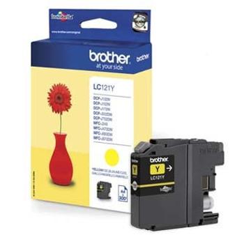 Brother LC-121Y žltá (yellow) originálna cartridge