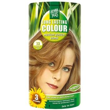 HENNAPLUS Prírodná farba na vlasy SÝTO ZLATÁ BLOND 7.3, 100 ml (8710267491375)