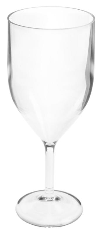 Santex Poháre na víno - transparentné, 3 dcl