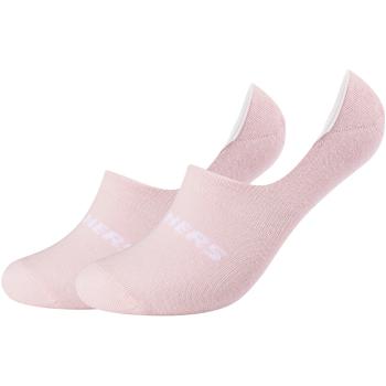 Skechers  2PPK Mesh Ventilation Footies Socks  Kotníkové ponožky Ružová