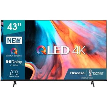 43 Hisense 43E7HQ + ZDARMA Predplatné ANTIK TV na pol roka - 181 kanálov