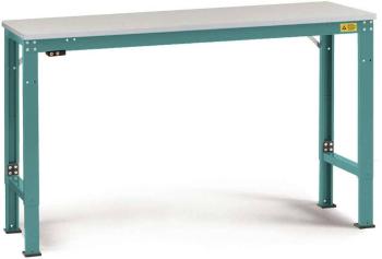 Manuflex LU7143.5021 ESD pracovný stôl UNIVERSAL špeciálny základný stôl s gumovou doskou, ŠxHxV = 2500 x 800 x 722-1022