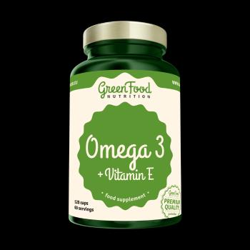 GreenFood Nutrition Omega 3 + vit E 120cps