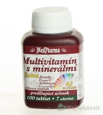 MedPharma MULTIVITAMIN S MINERÁL. EXTRA 42 ZLOŽIEK 100tbl + 7 zdarma