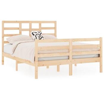 Rám postele masívne drevo 135 × 190 cm Double, 3105835