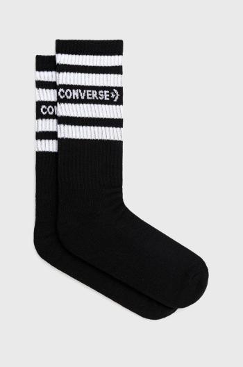 Ponožky Converse (2-pak) pánske, čierna farba