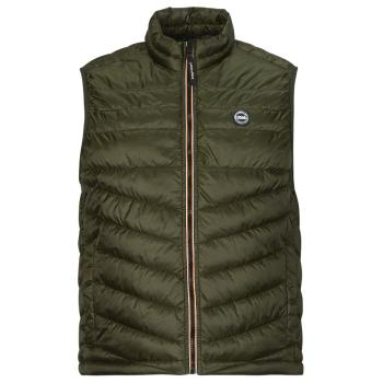 Jack & Jones  JJEHERO BODYWARMER COLLAR  Bundy Kaki