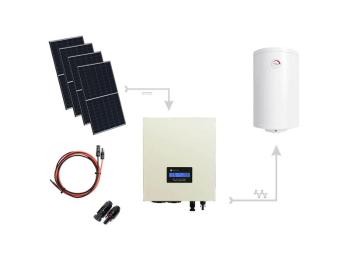 Solárny invertor ECO Solar Boost PRO 1650W MPPT 4x PV Mono, Súprava na ohrev vody