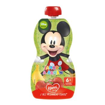 HAMI Kapsička ovocná Mickey Jahoda a banán 110g, od uk. 6. mesiaca