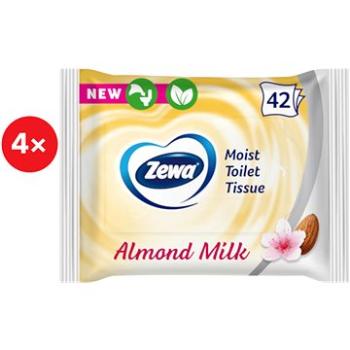 ZEWA Almond Milk vlhčený toaletný papier (4× 42 ks) (TOPA334s4)