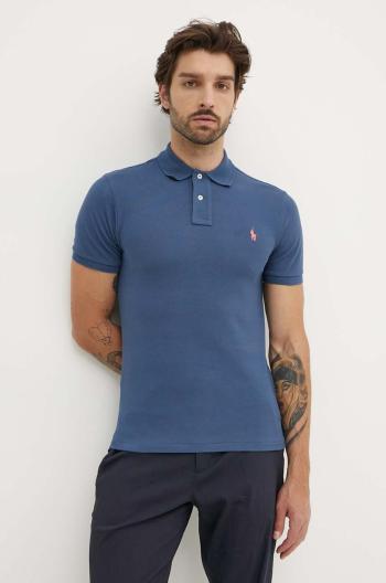 Bavlnené polo tričko Polo Ralph Lauren jednofarebné, 710536856