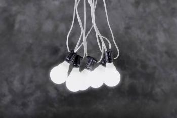 Konstsmide LED , žiarovka rozšírenie systému svetelných reťazí  24 V  svetelný reťaz chladná biela