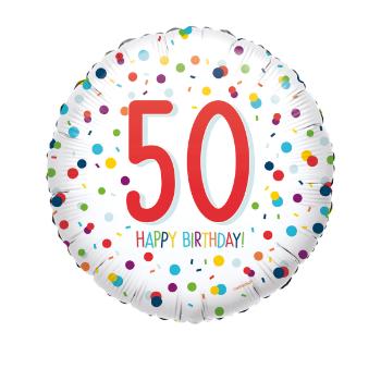 Amscan Fóliový balón kruh - 50. narodeniny