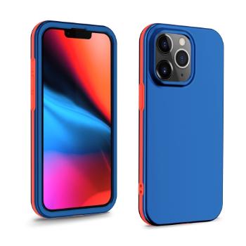 DUAL COLOUR Odolný kryt Apple iPhone 13 Pro modrý