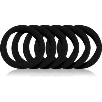 BrushArt Hair Band gumičky do vlasov 6 ks Black 6 ks