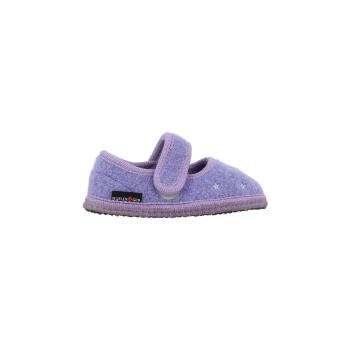 Haflinger  SLIPPER STARLIGHT  Papuče Fialová