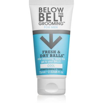 Below the Belt Grooming Cool Intimate Gel gel na intímne partie pre mužov 75 ml