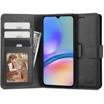 Tech-Protect Wallet knižkové puzdro na Samsung Galaxy A05S, čierne