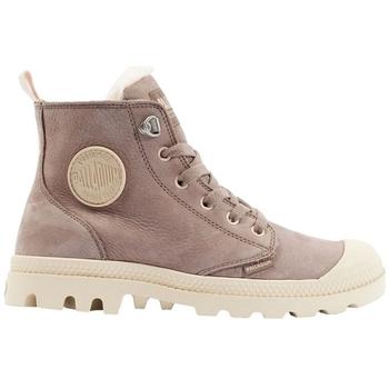 Palladium  PAMPA HI ZIP WL  Čižmičky Hnedá