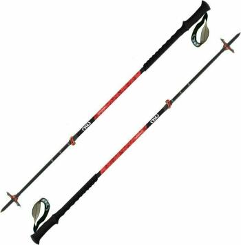 TSL Tour Carbon 2 Cross Swing Red 87,5 - 140 cm Turistické palice